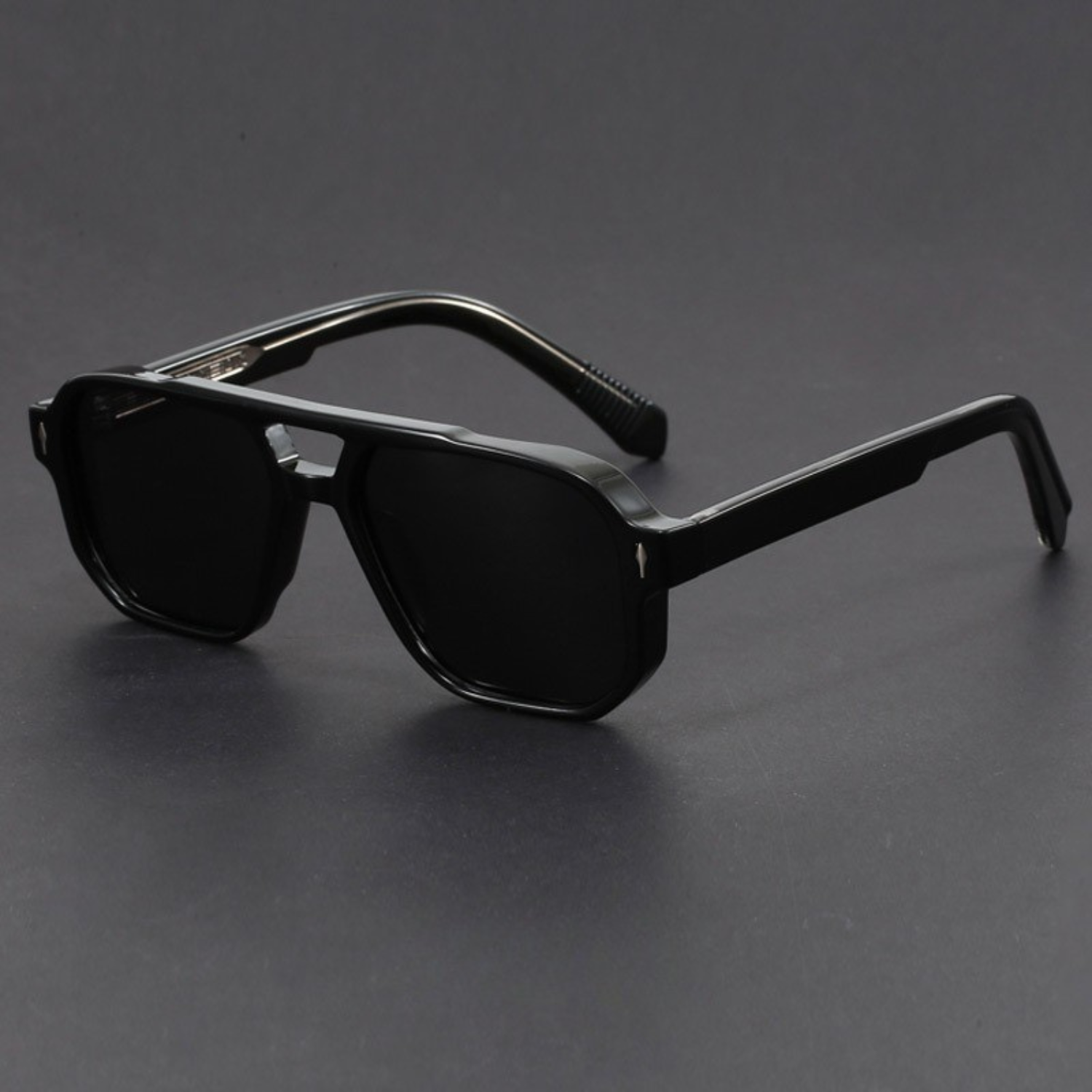 Cut aviator blackout lenses sunglasses for men | Bold -13