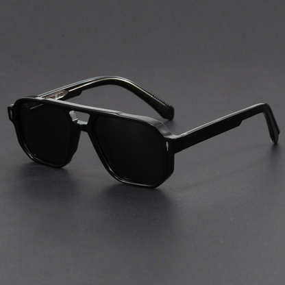 Cut aviator blackout lenses sunglasses for men | Bold -13