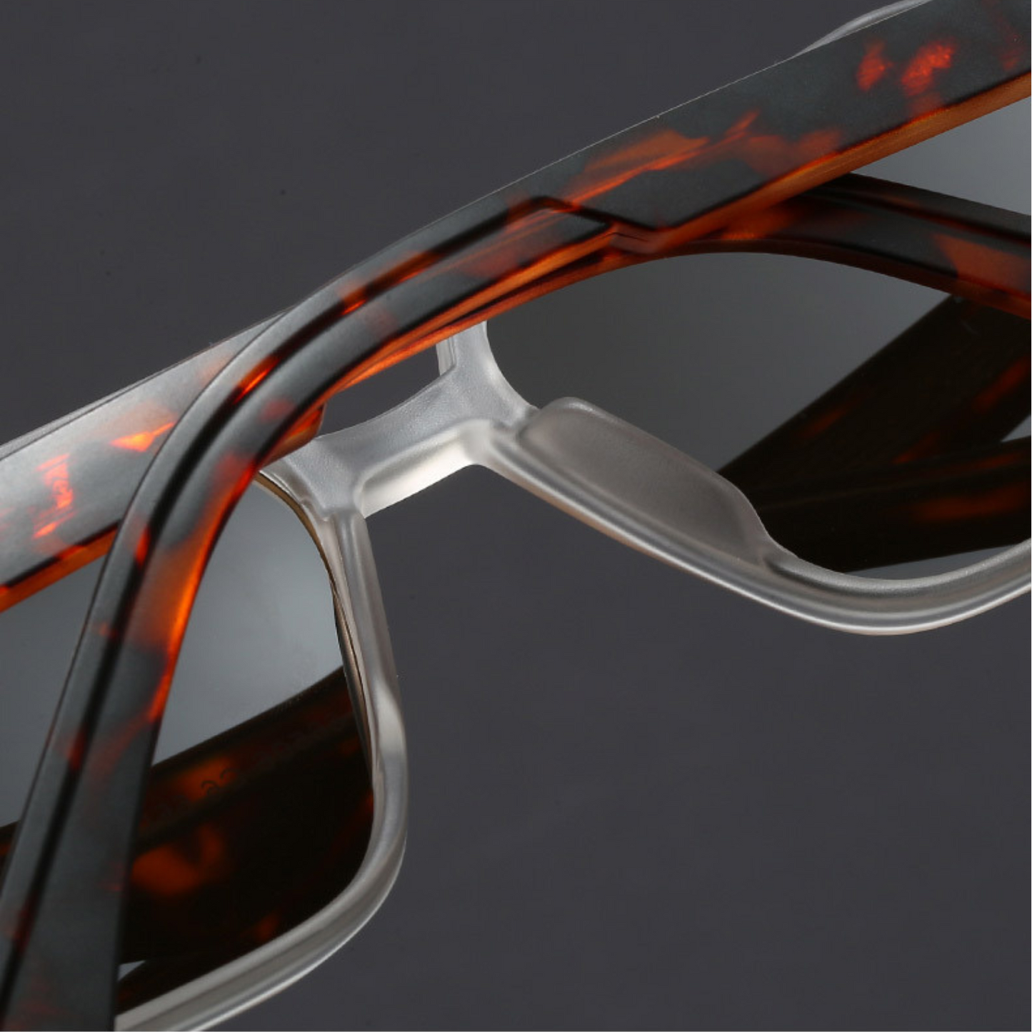 Cut aviator blackout lenses sunglasses for men | Bold -2