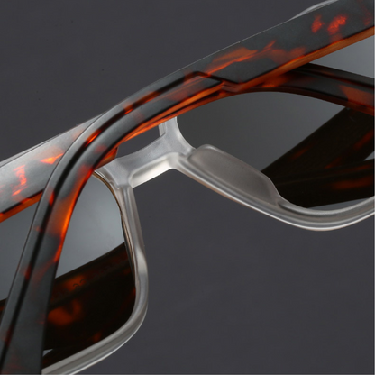 Cut aviator blackout lenses sunglasses for men | Bold -2