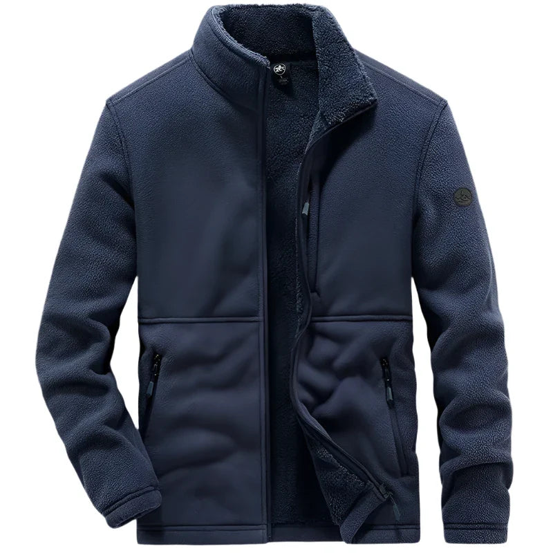 Winter fleece sporty jacket for men | Brixton -3
