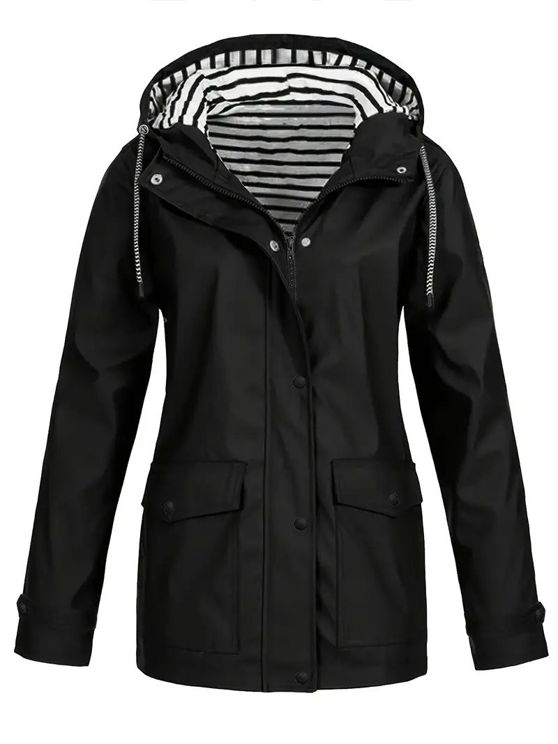 Waterproof trendy parka for women | Silvia -6