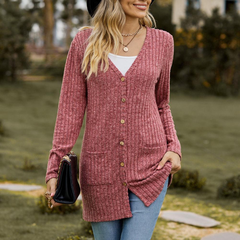 Elegant pockets vest for women | Charleine -6