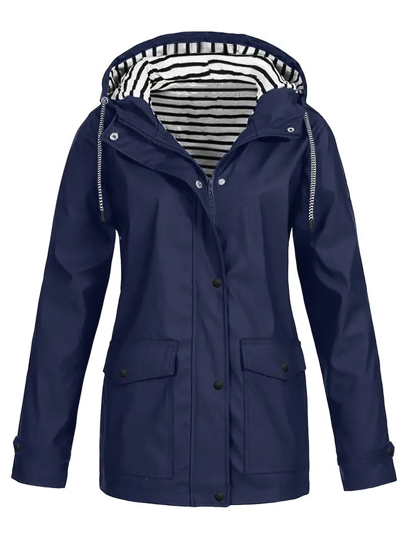 Waterproof trendy parka for women | Silvia -4