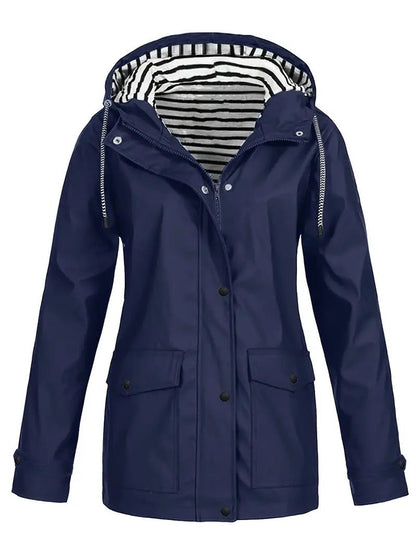 Waterproof trendy parka for women | Silvia -4