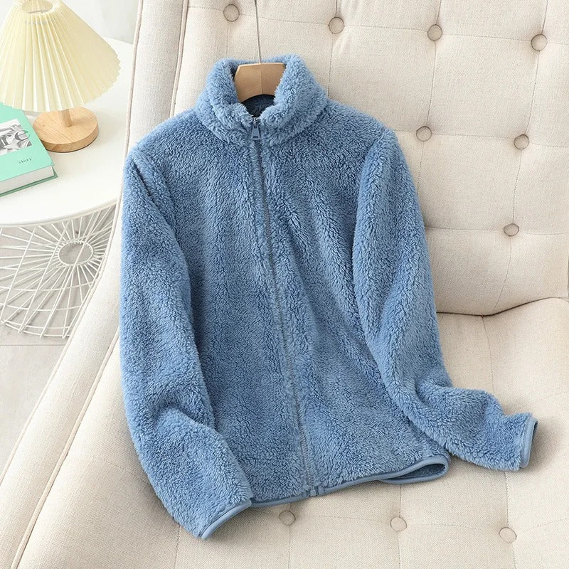 Plush soft jacket for women | Mia -1