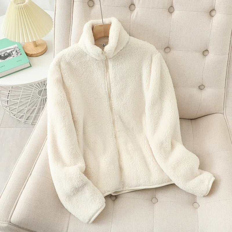 Plush soft jacket for women | Mia -2