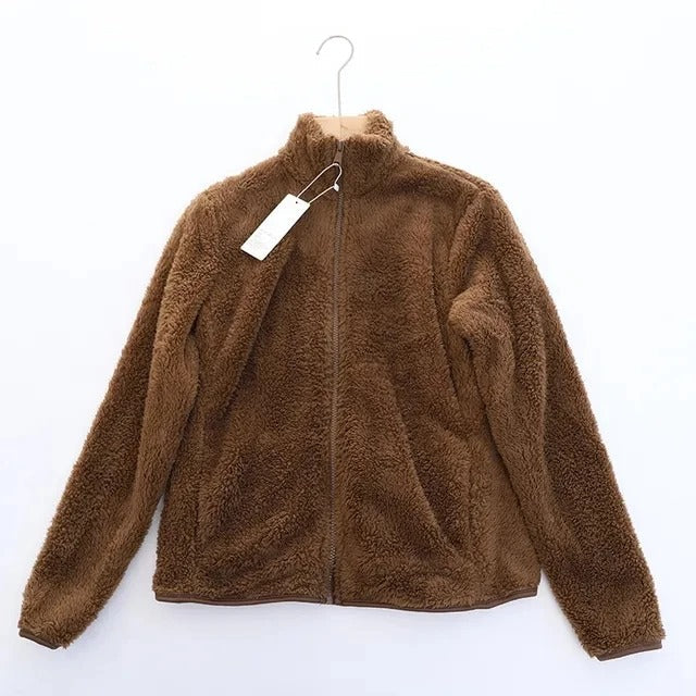 Plush soft jacket for women | Mia -12