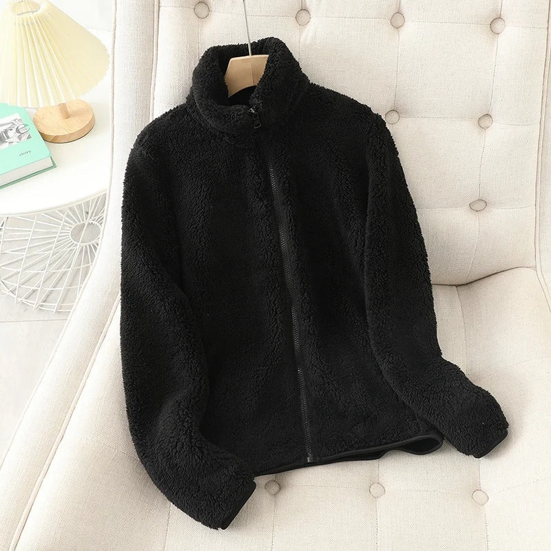 Plush soft jacket for women | Mia -10
