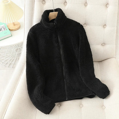 Plush soft jacket for women | Mia -10