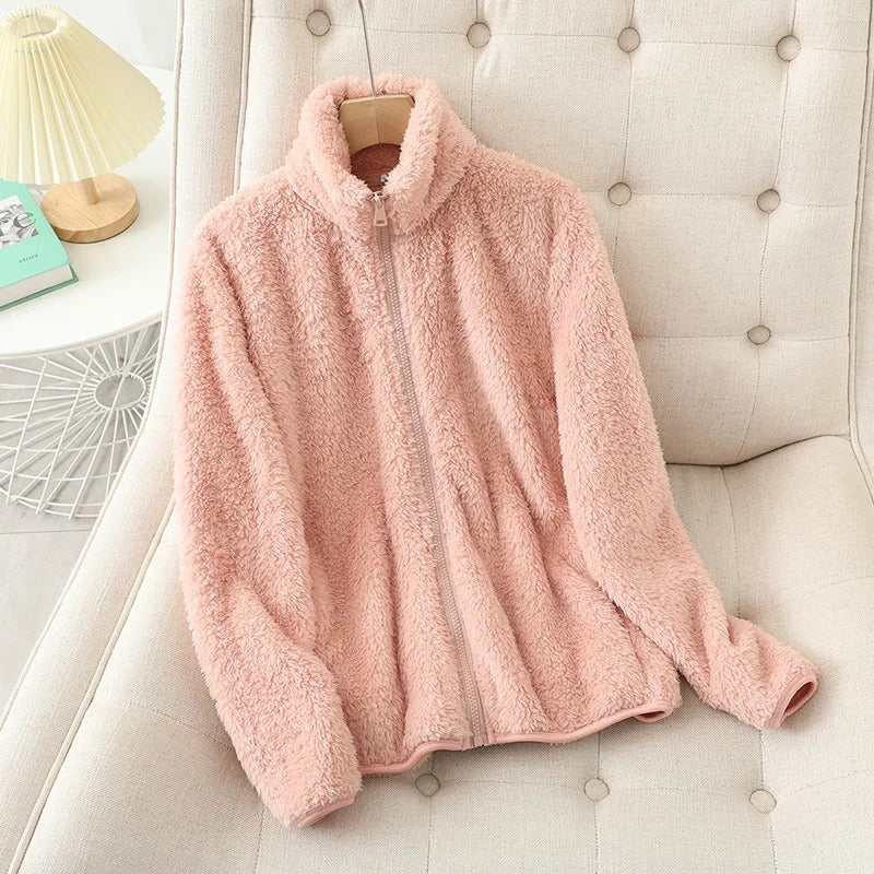 Plush soft jacket for women | Mia -9