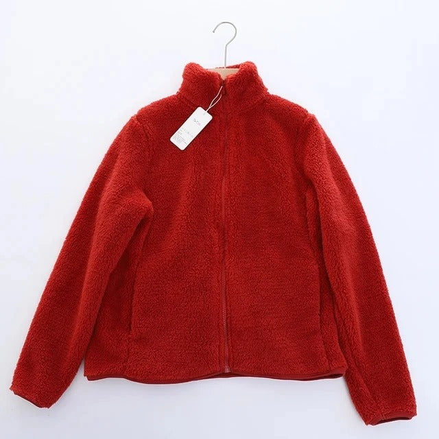 Plush soft jacket for women | Mia -11