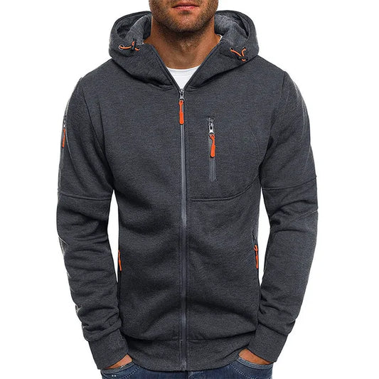 Fleece tech elegant jacket for men | Orson -1