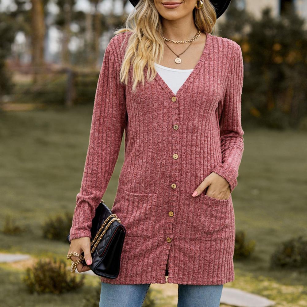 Elegant pockets vest for women | Charleine -7