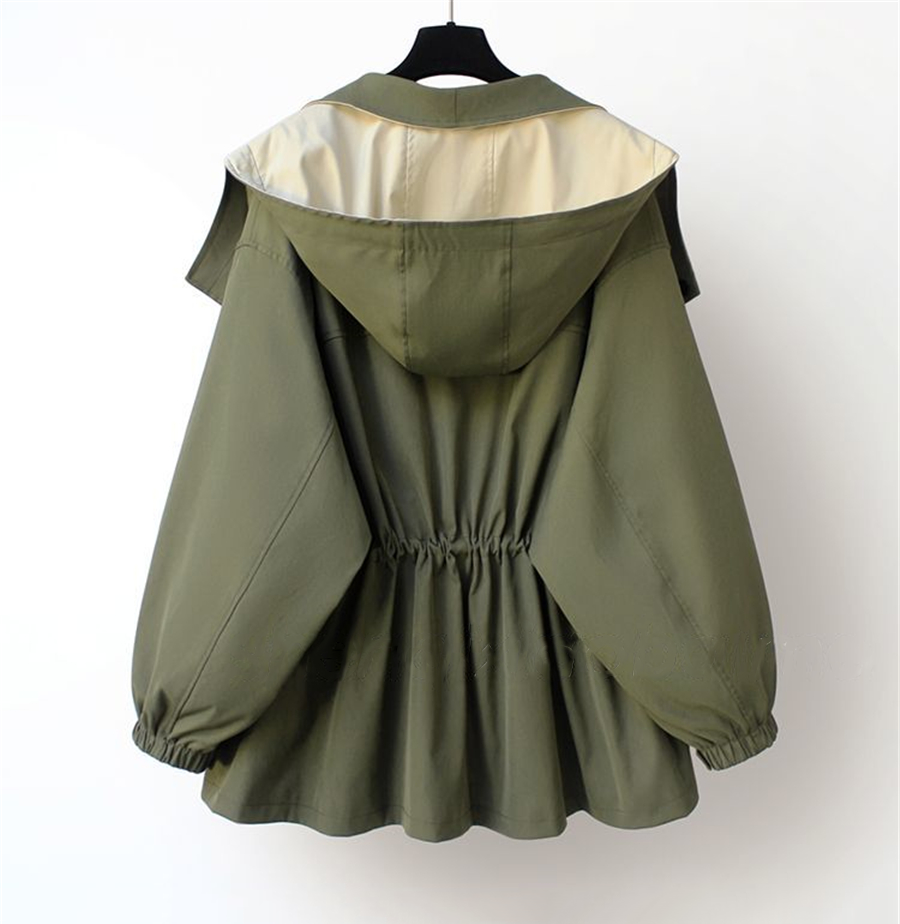 Trench water-repellent stylish coat for women | Lilith -5