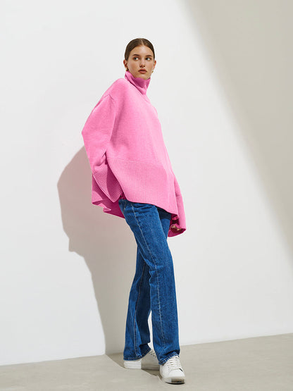Sweater comfortable turtleneck for women | Shira -8