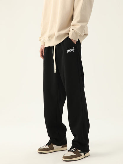 Jogging baggy retro trousers for men | Matt -8