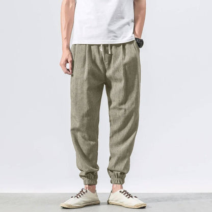 Comfort elastic waist trousers for men | Riku -20