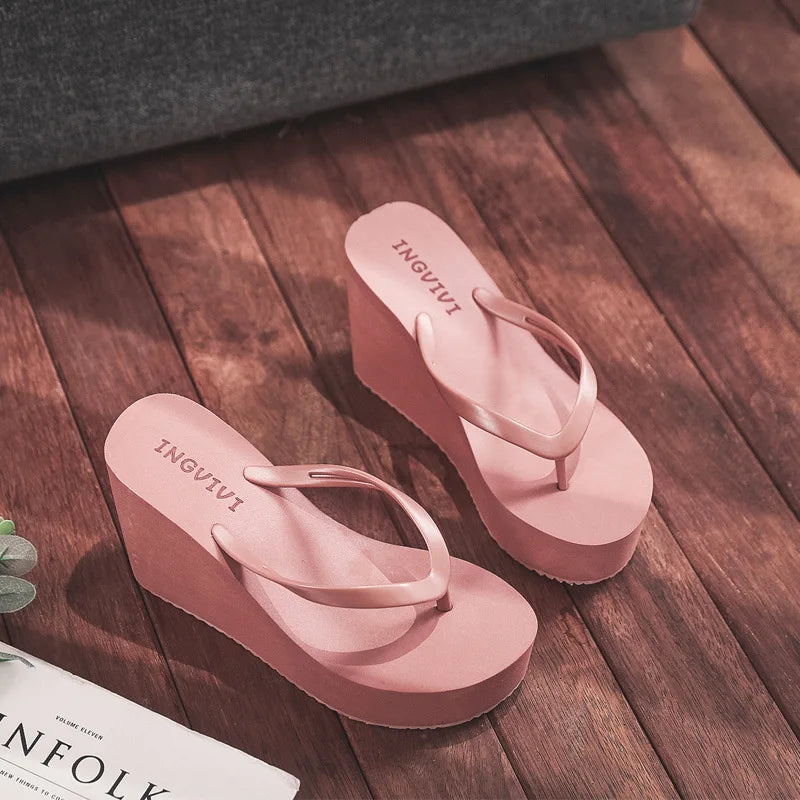Comfortable platform slides for women | Ariane -2