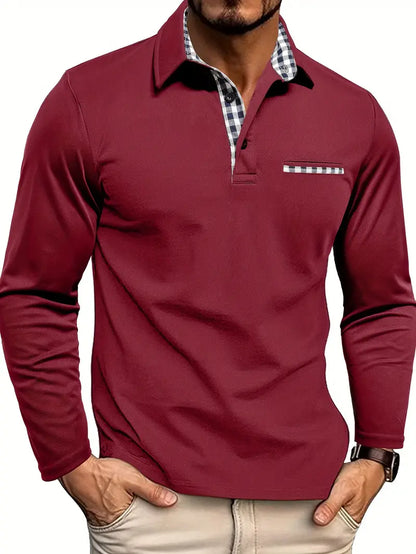 Elegant collar suit polo for men | Neo -2