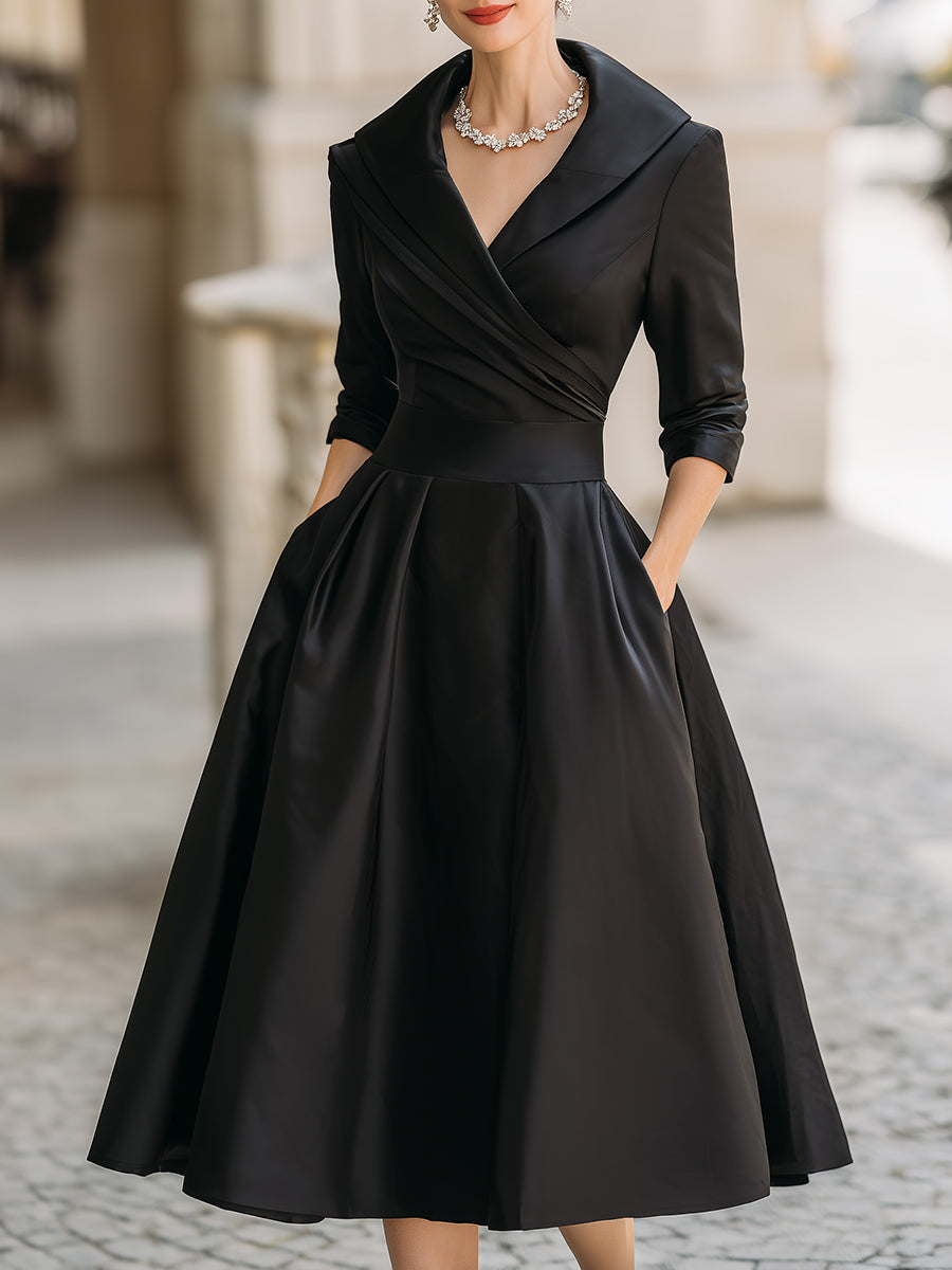 Elegant festive holiday dress for women | Colette Lina -1