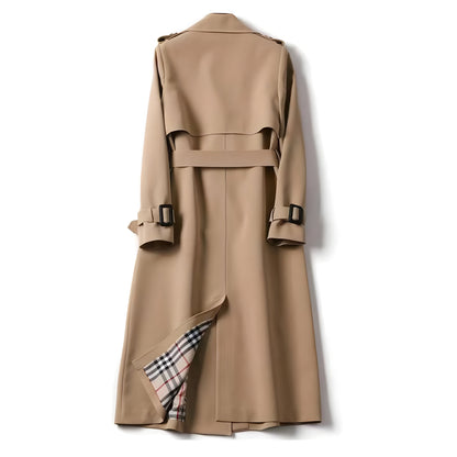 Trench elegant classic coat for women | Belted -9
