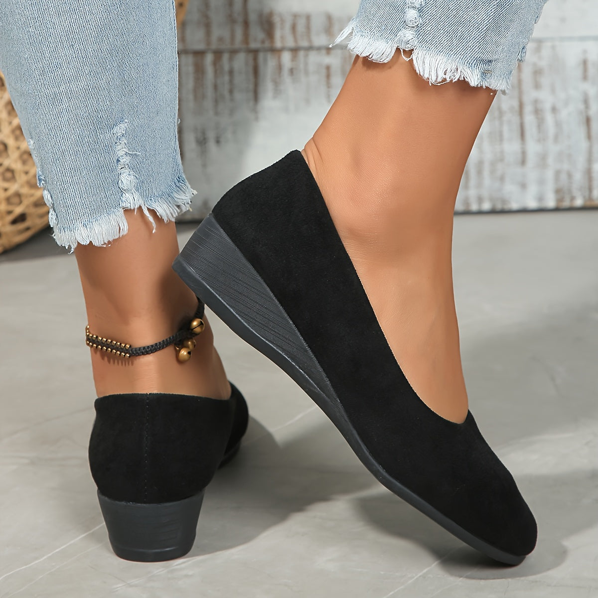 Elegant comfortable heels for women | Wedge heel -10