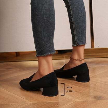 Elegant comfortable shoes for women | Heel Bas -5