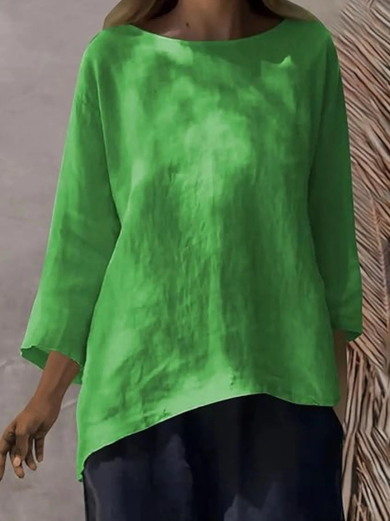 Long chic blouse for women -11