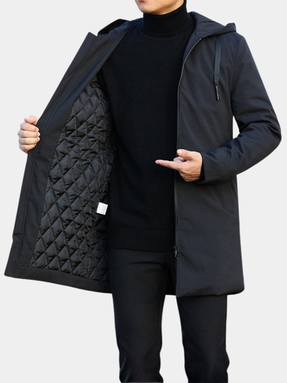 Soft hooded jacket for men | Emile -1