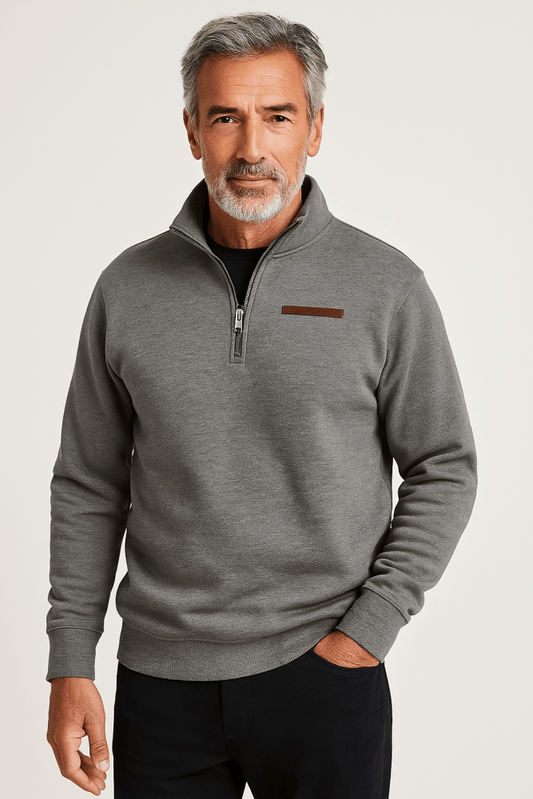 Classic casual sweatshirt for men | Evran -1