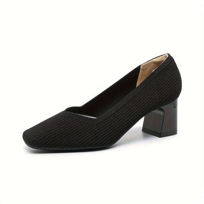 Elegant heeled stable pumps for women | Ameline -4