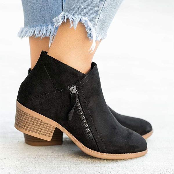 Ankle elegant comfortable boots for women | Celestia -6