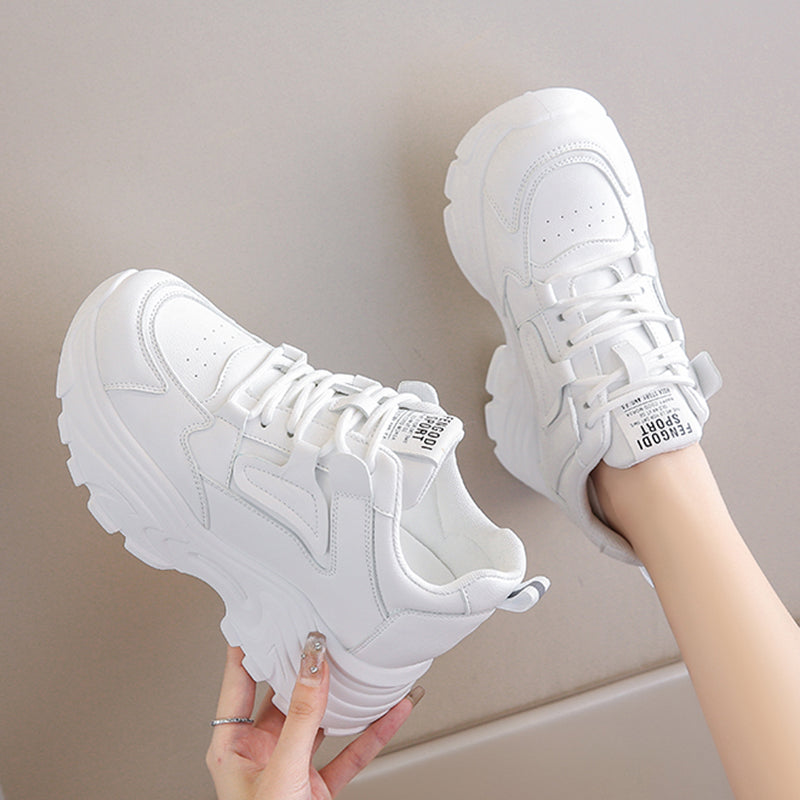 Lace-up platform sneakers for women | Vera -11