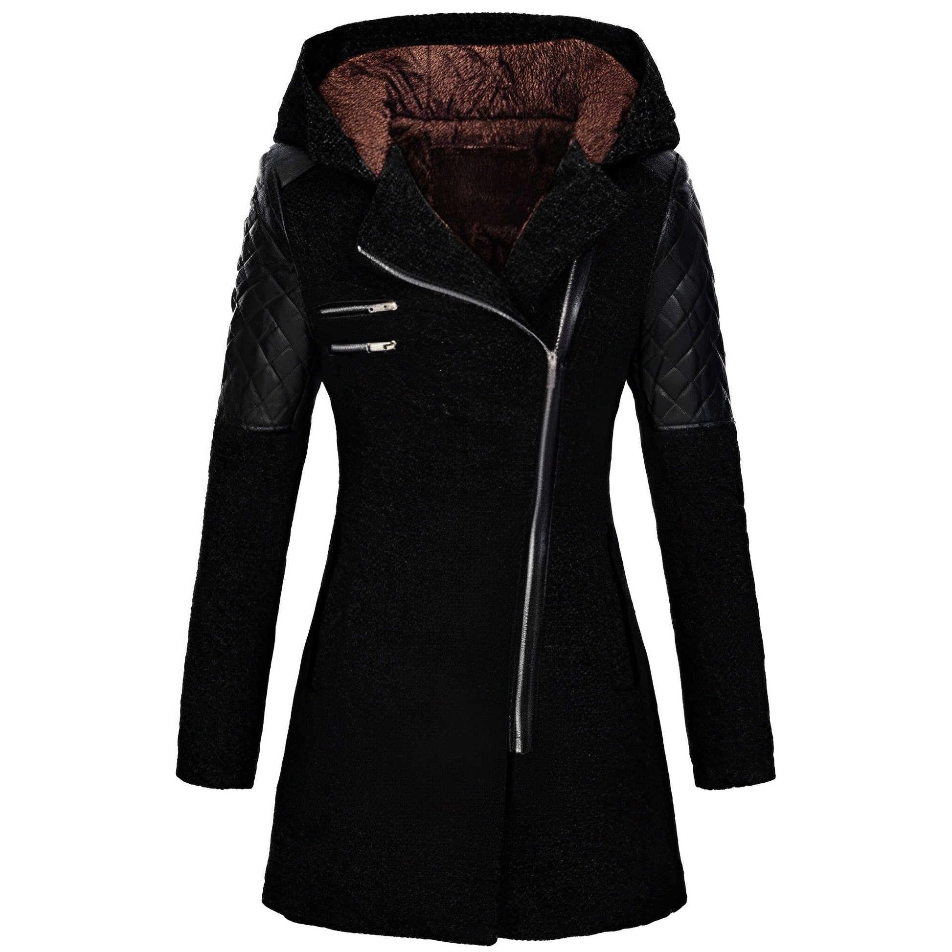 Elegant hood jacket for women | Lorelei -5