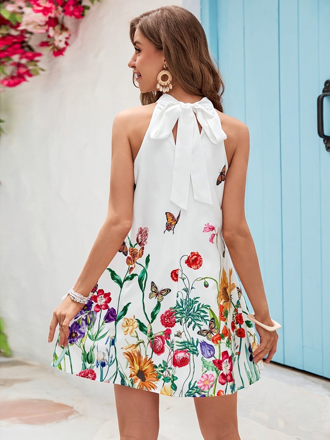 Summer floral dress for women | Bria -2