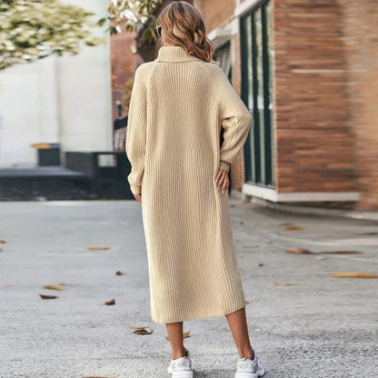 Elegant knit dress for women | Josephine -2