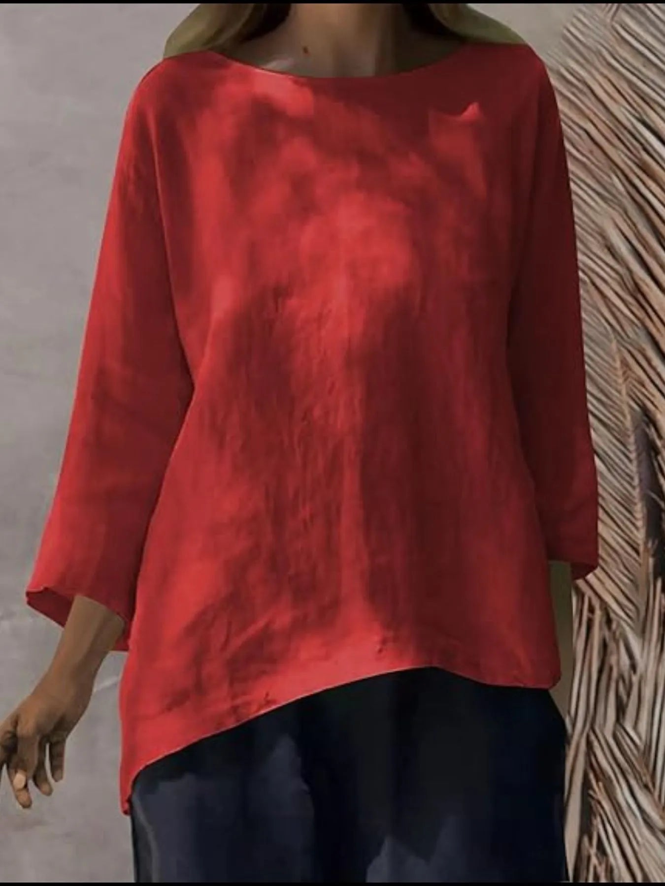 Long chic blouse for women -12