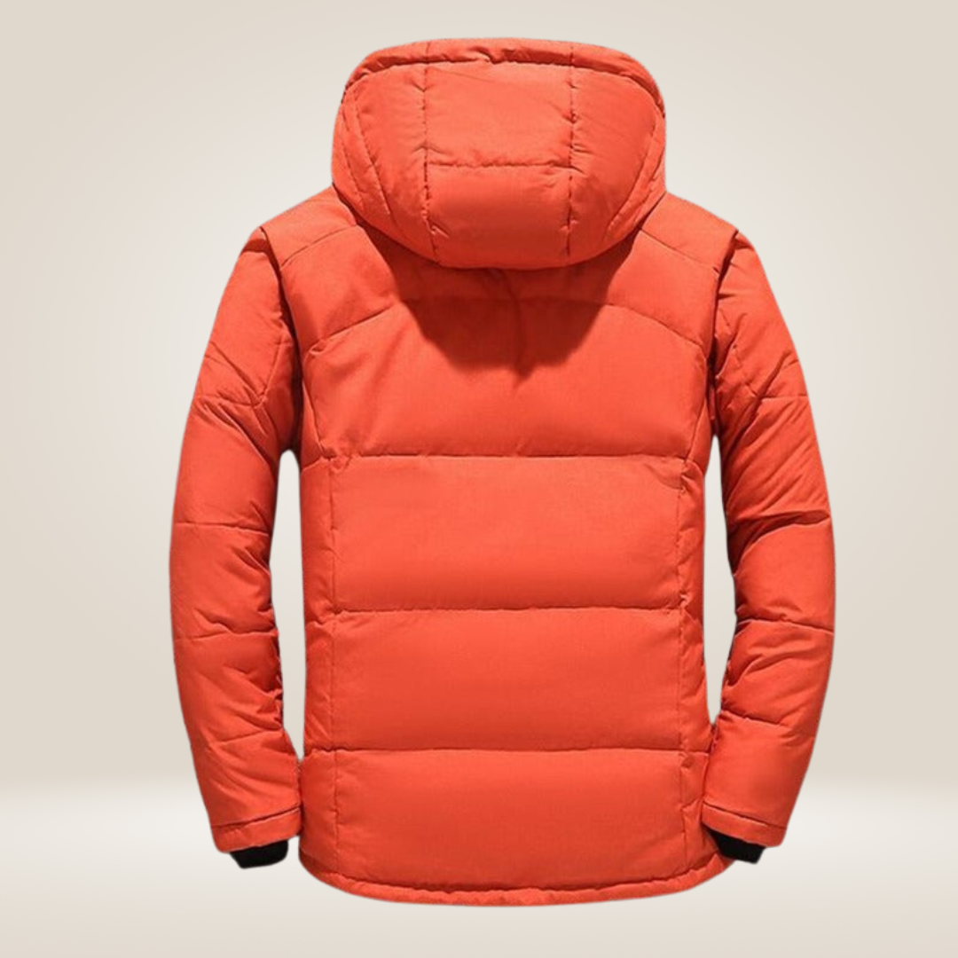 Hooded insulating parka for men | Etienne -6