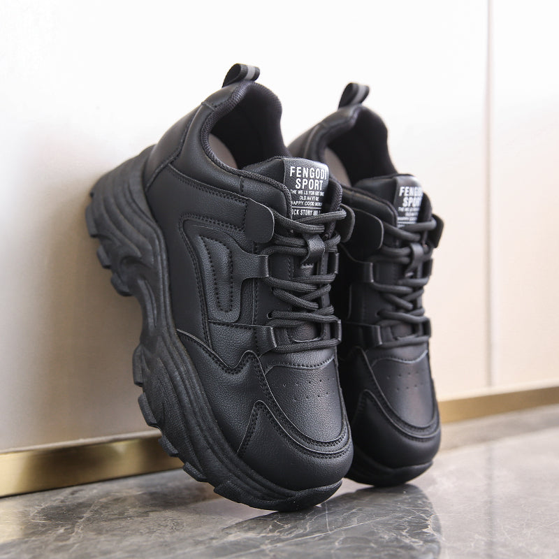 Lace-up platform sneakers for women | Vera -18
