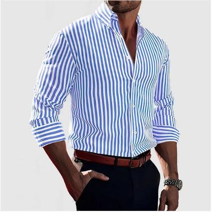 Elegant modern shirt for men | Striped -4