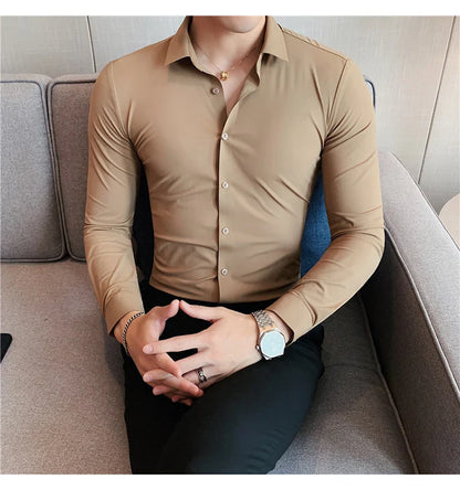Seam high stretch shirt for men | Thor -5