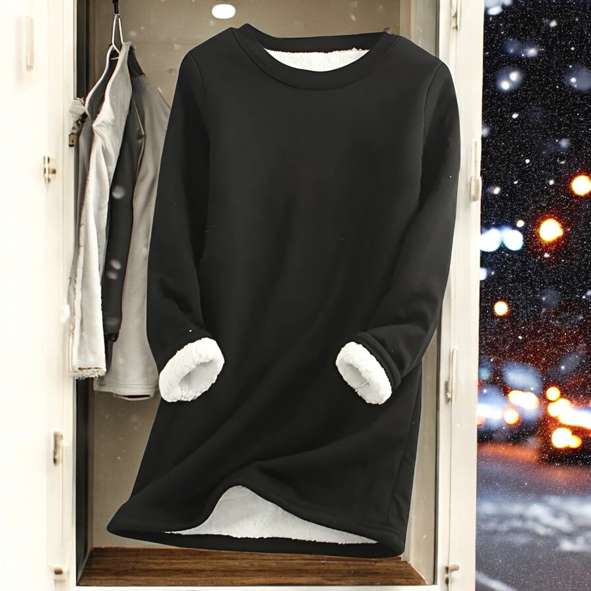 Soft winter t-shirt for women | Kimberley -1