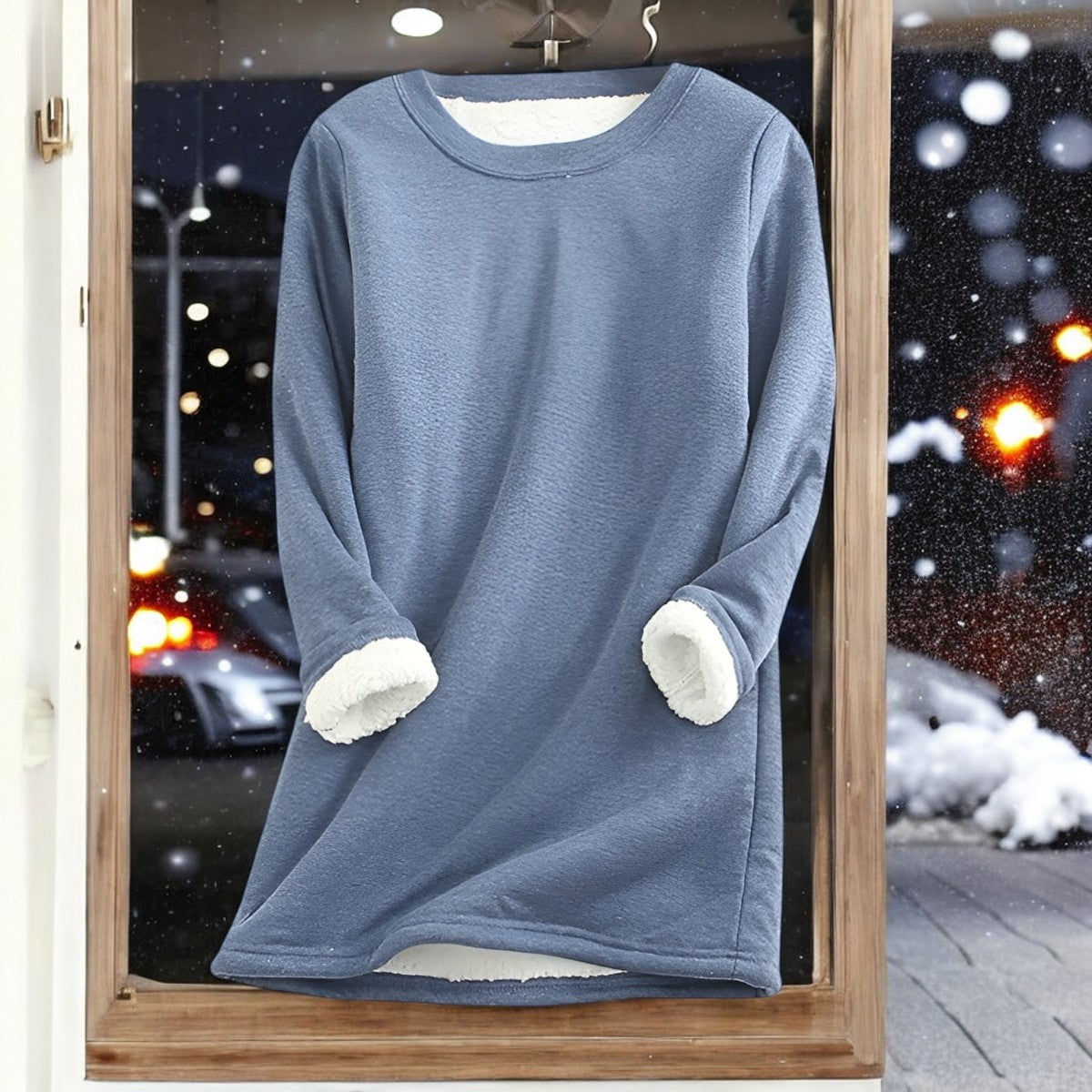 Soft winter t-shirt for women | Kimberley -4