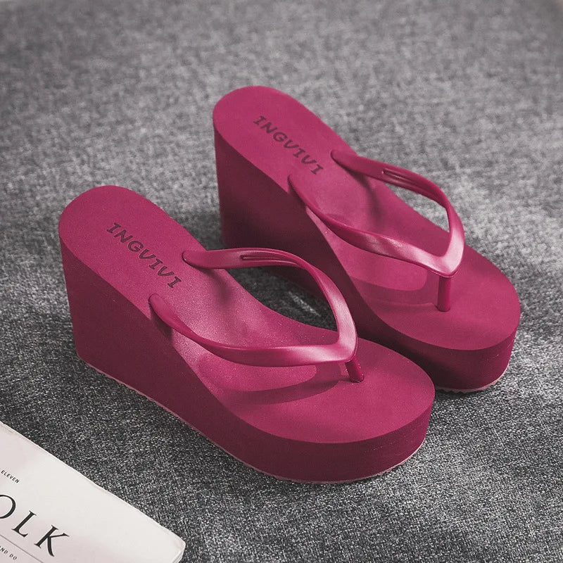 Comfortable platform slides for women | Ariane -4