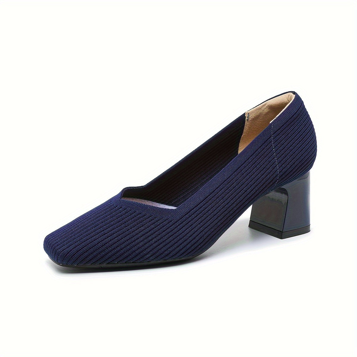 Elegant heeled stable pumps for women | Ameline -8