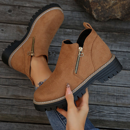 Ankle elegant comfortable boots for women | Marielle -11