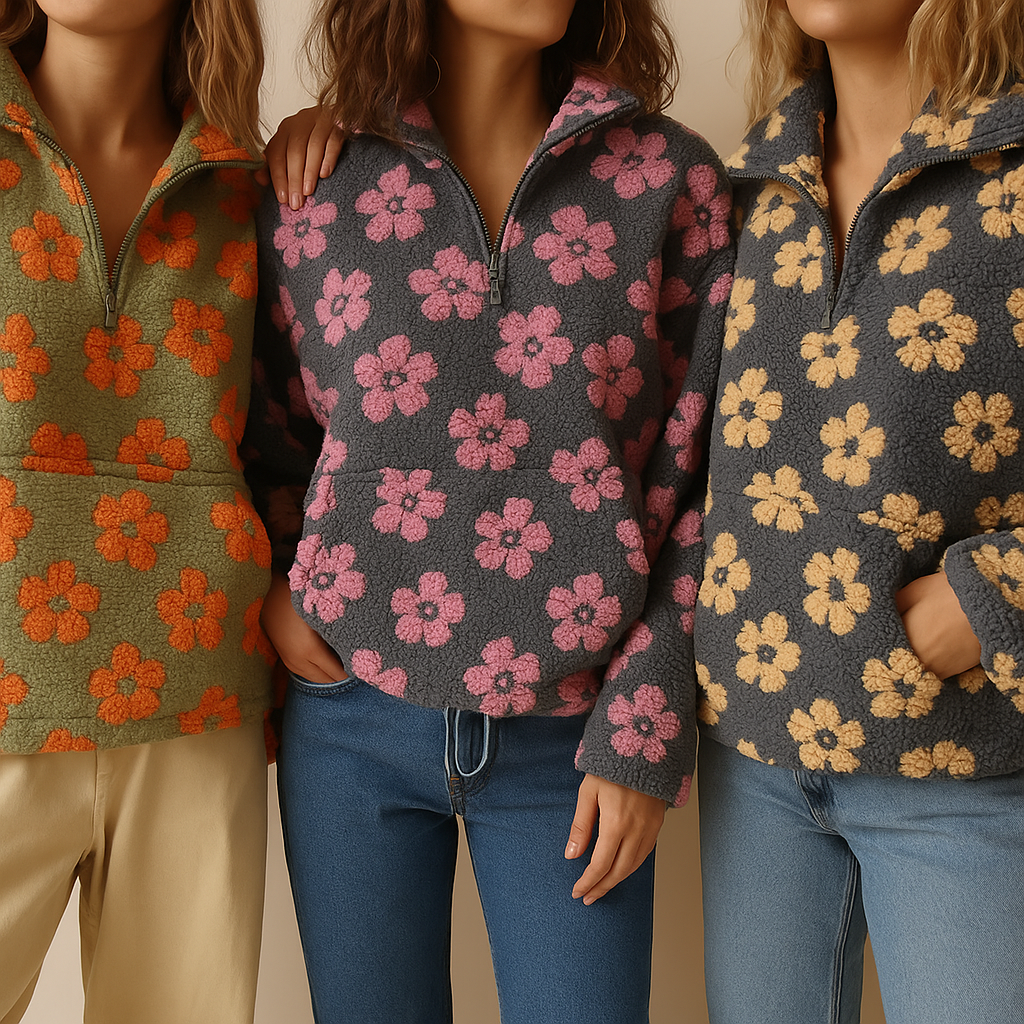 Cosy soft sweater for women | Softness boho and Comfort -9