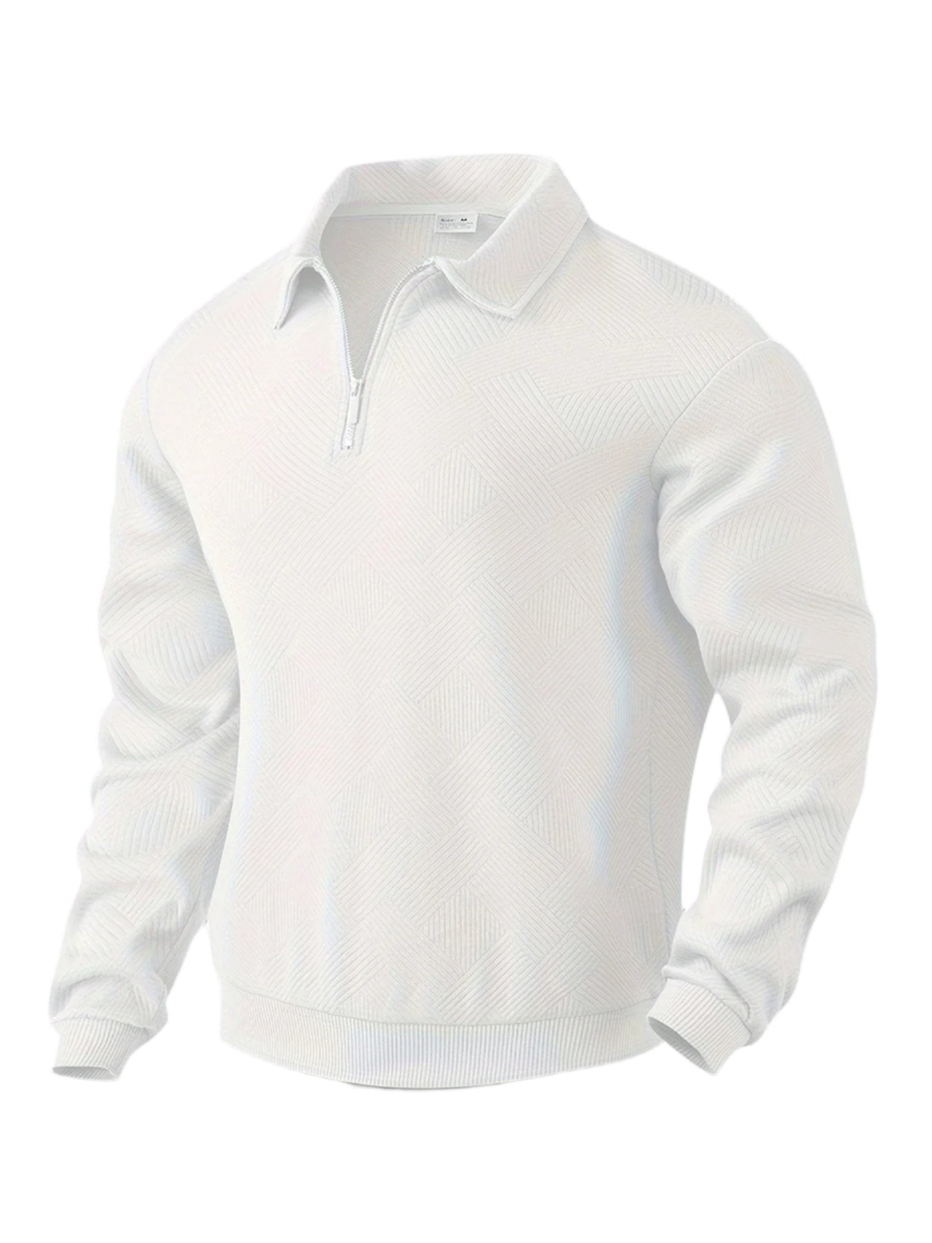 Refined zip-up quart tour sweater for men | Elliot -4