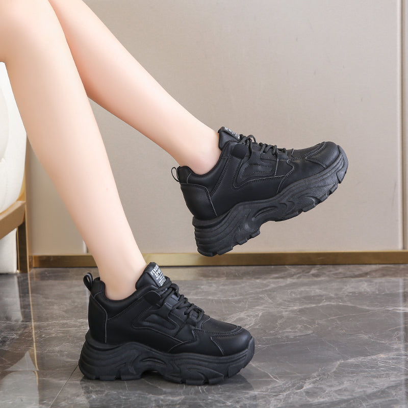 Lace-up platform sneakers for women | Vera -17